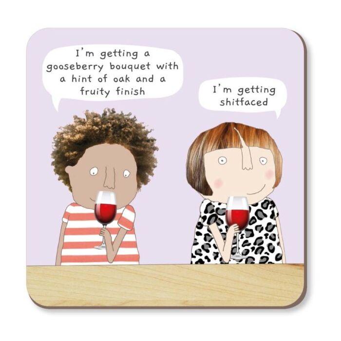 Rosie Made a Thing - Wine Tasting Coaster